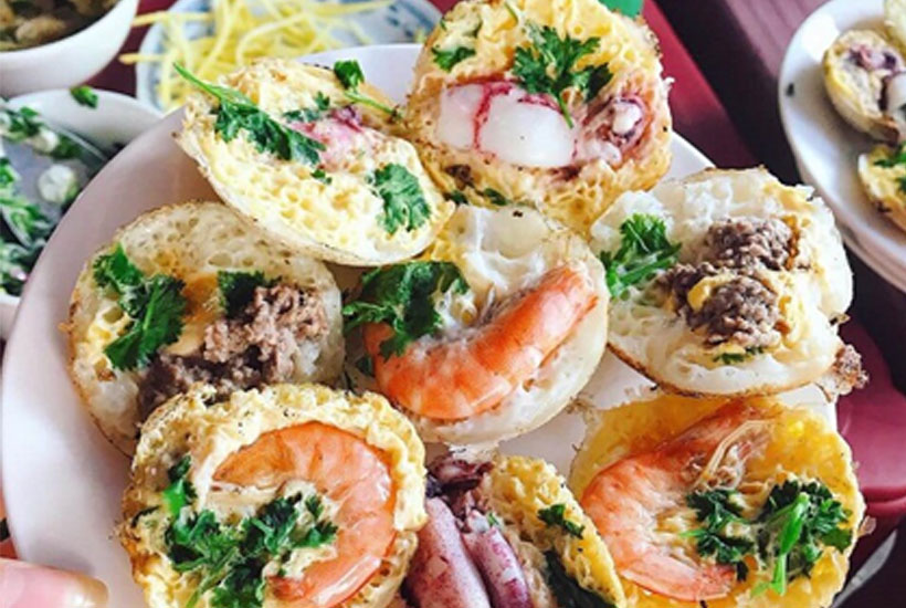 Bánh căn nhà sách Cam Ranh